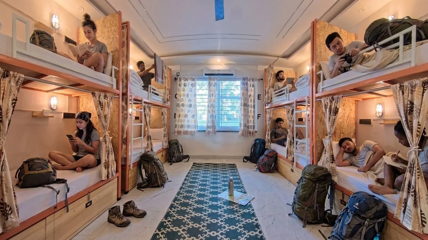 8 Bed Mixed Dorm