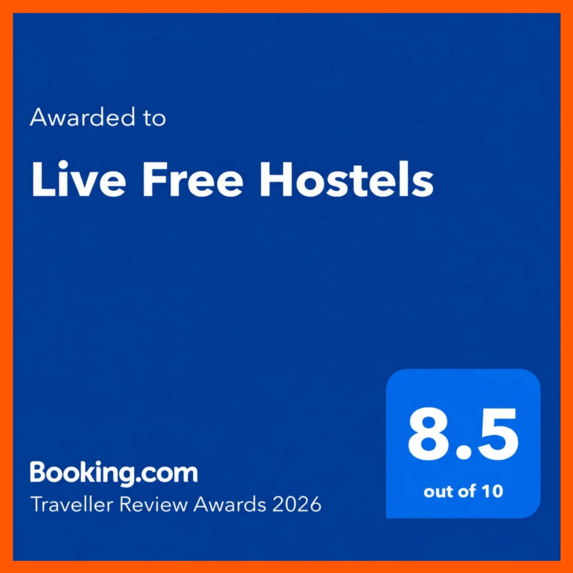 Hostelworld — Superb 9.2