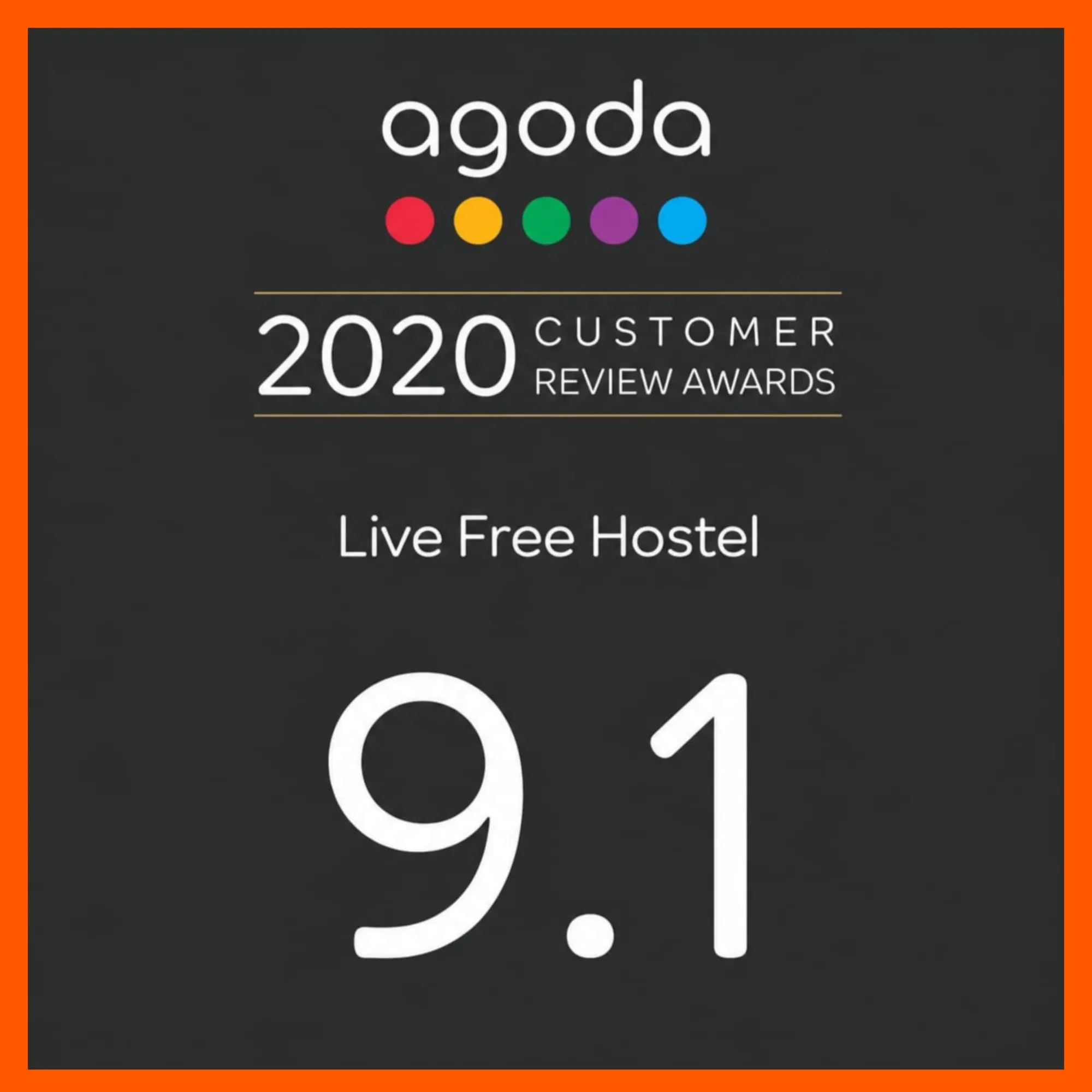 Hostelworld — Superb 9.2